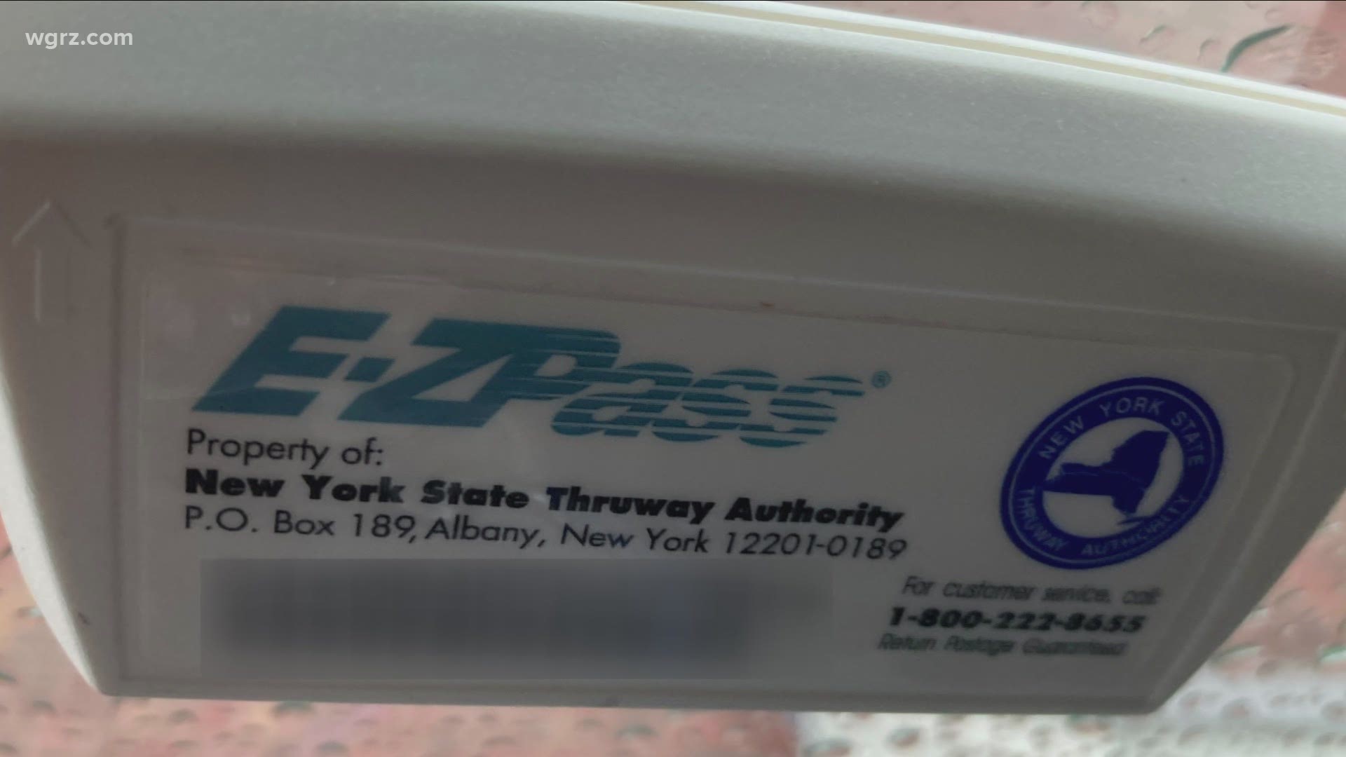 Returning an EZPass (toll tag) "Return Postage Guaranteed or FCM