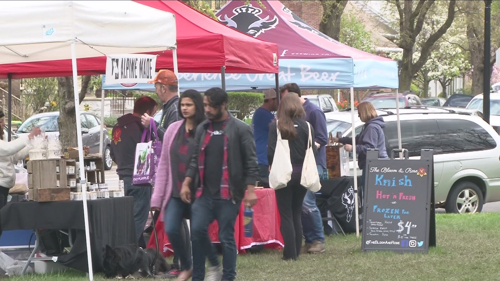 A staple at the corner of Elmwood Avenue and Bidwell Parkway, the market will run from 8 a.m. to 1 p.m. on Saturdays, rain or shine, through November.