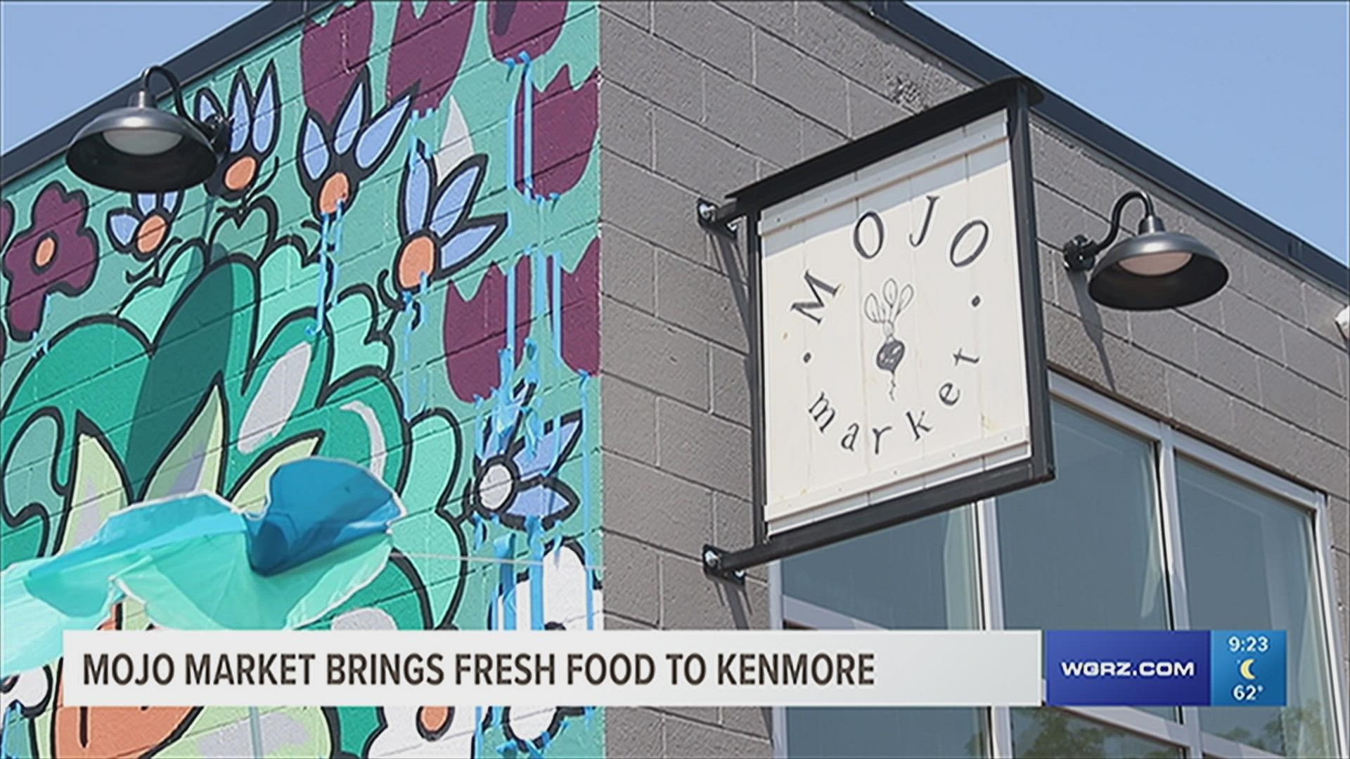 Mojo Market brings fresh food to Kenmore and 1st public art mural to the village