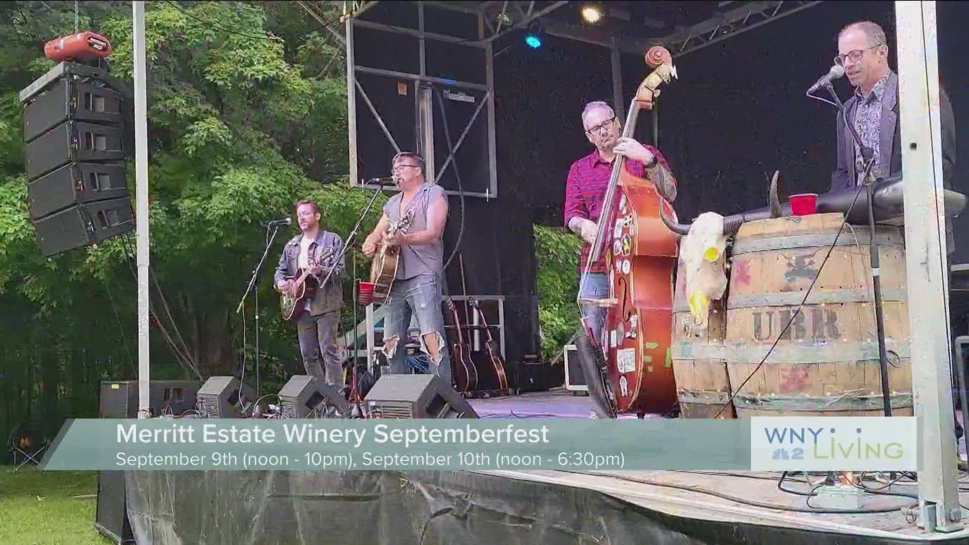 WNY Living - August 26 - Merritt Estate Winery (THIS VIDEO IS SPONSORED BY MERRITT ESTATE WINERY)