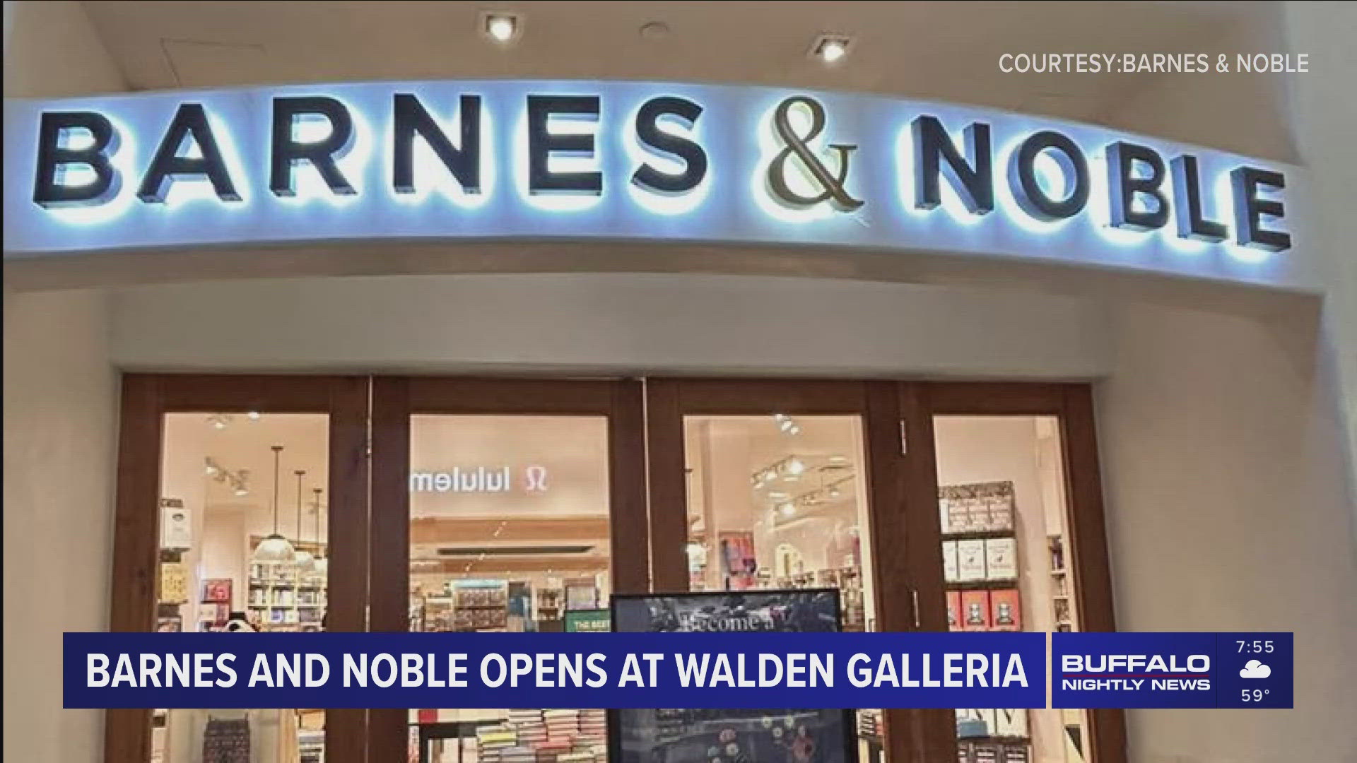 The Galleria has officially announced an opening date for the malls new Barnes & Noble location.