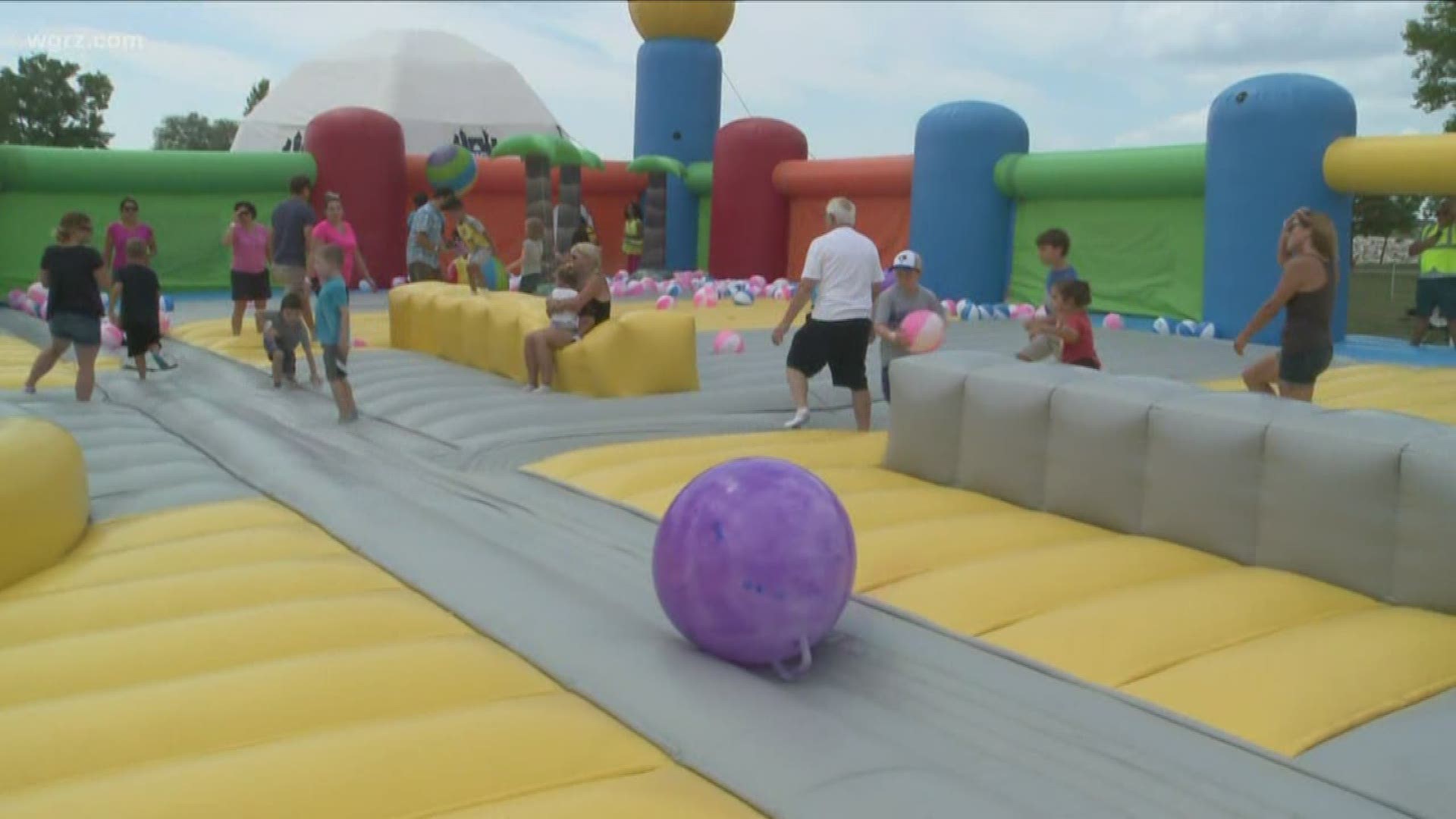 world biggest bounce house