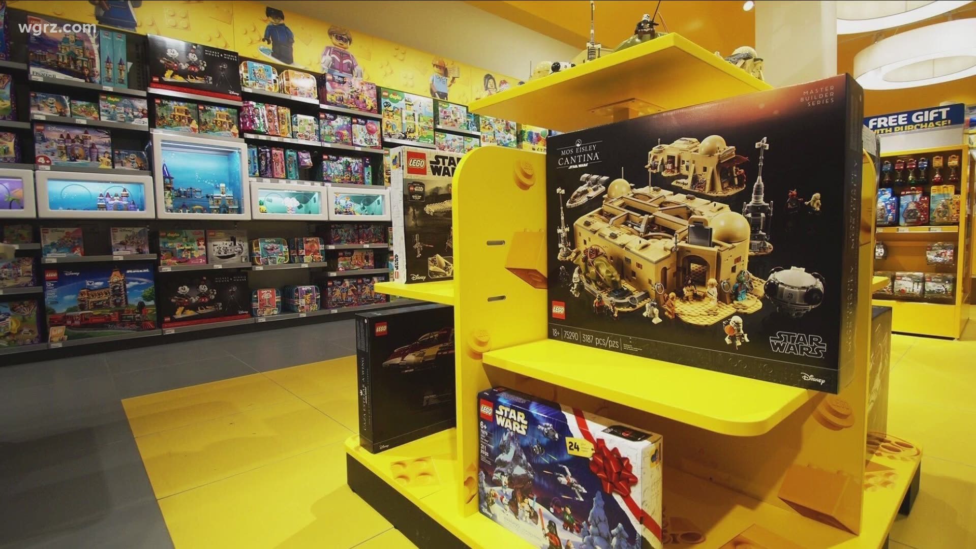 The store will eventually feature hands-on activities for LEGO fans of all ages.