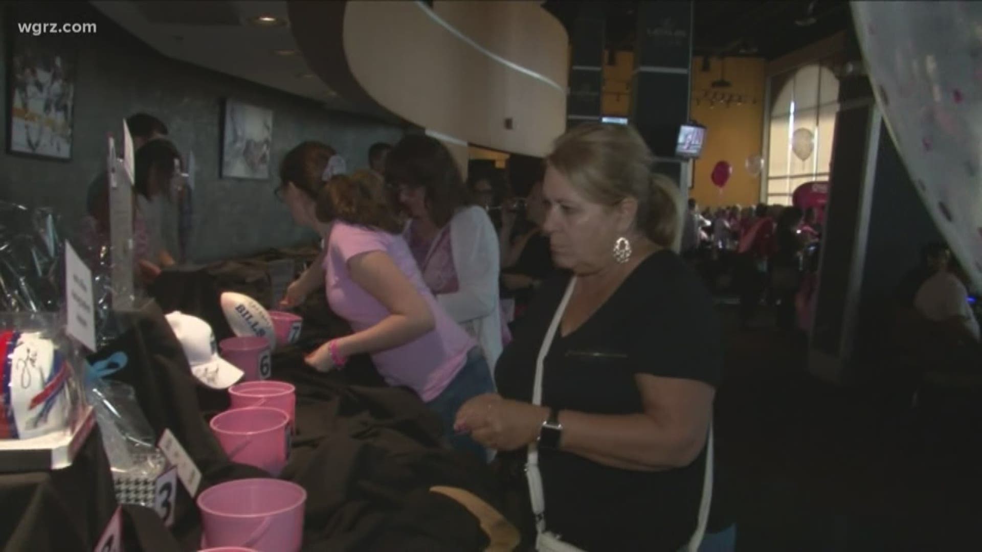 The Making Strides Against Breast Cancer event raises money for breast cancer research