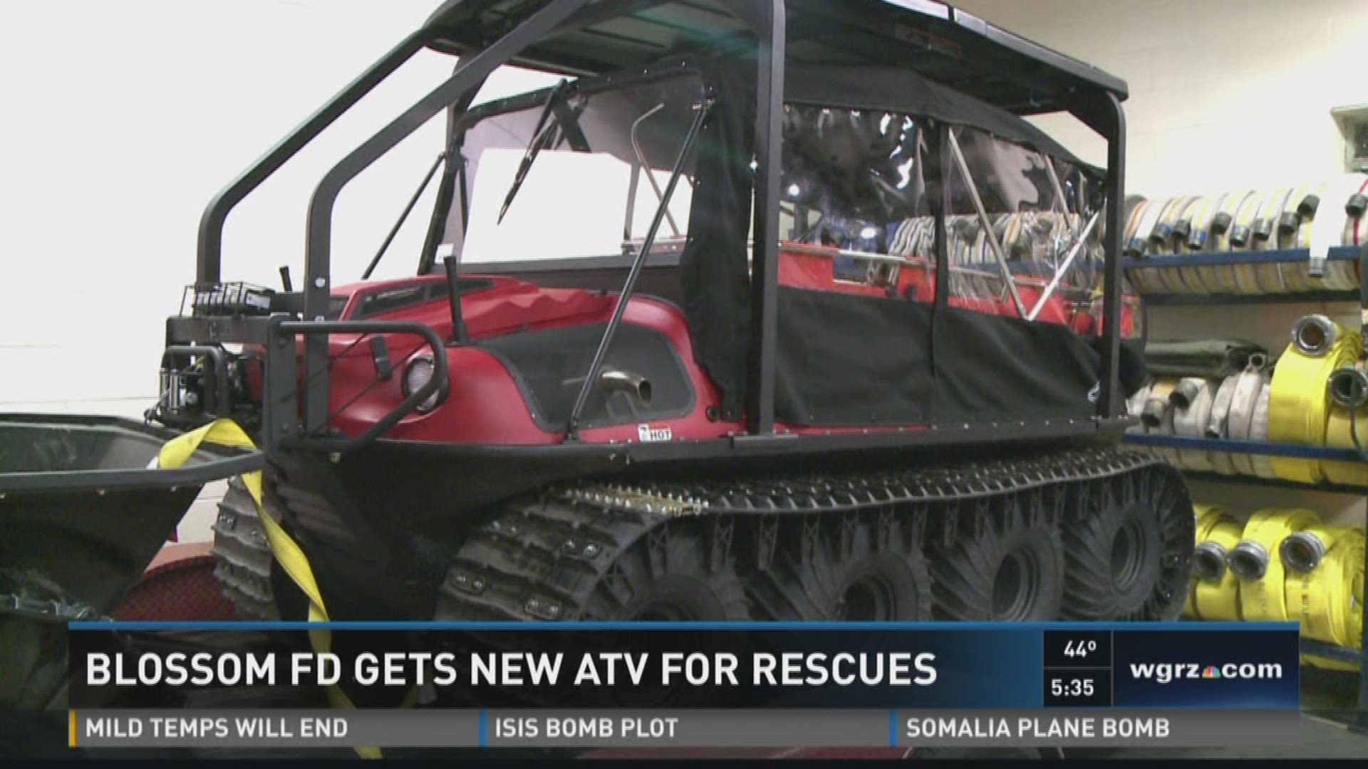Blossom FD Gets New ATV For Rescues