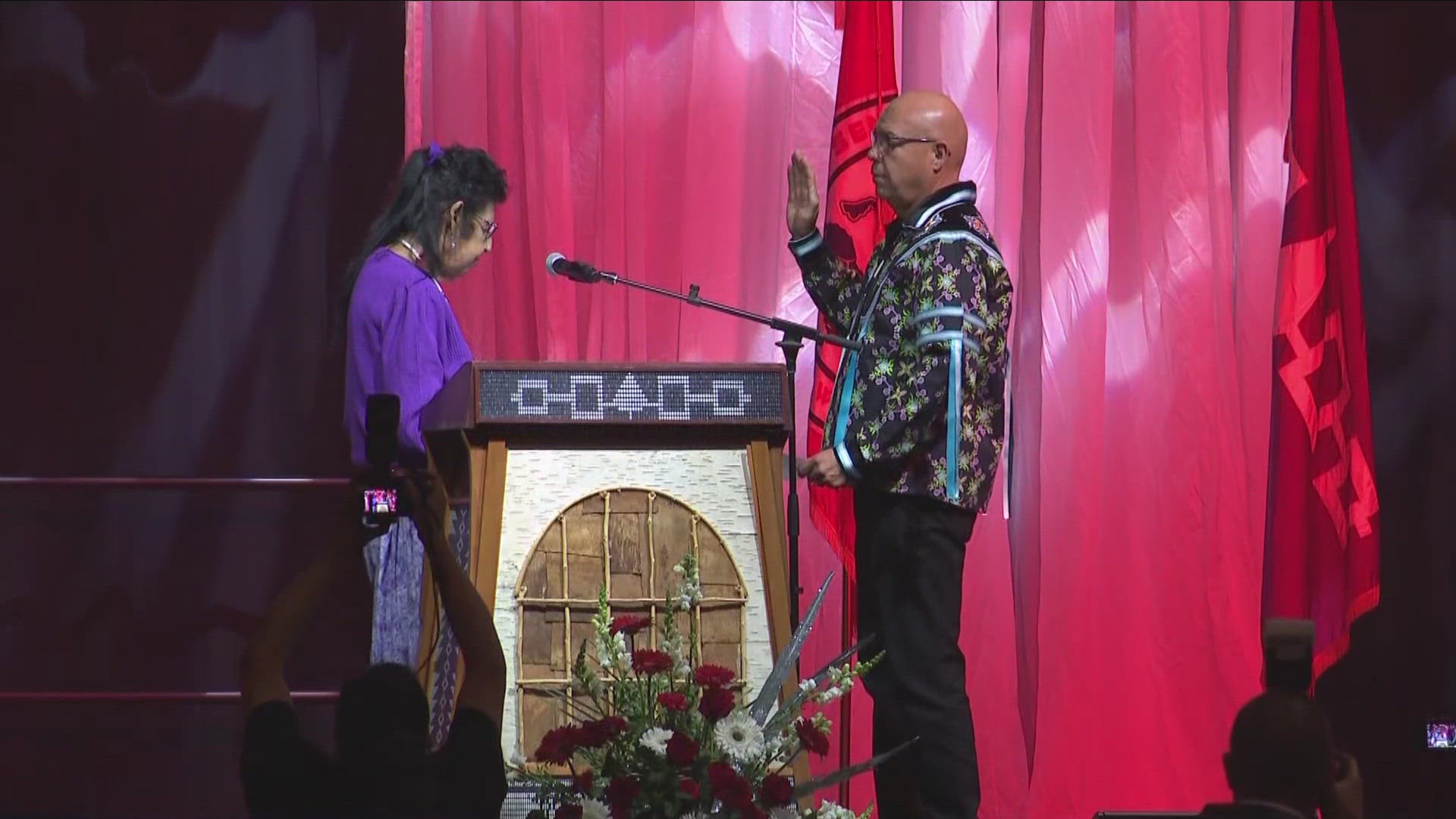 JC Seneca sworn in as Seneca Nation president