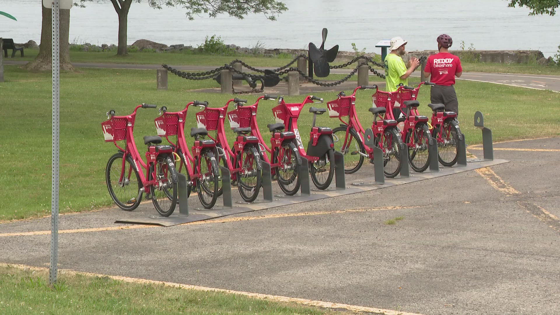 G Reddy Bike Reddy Bikeshare launches 10th season | wgrz.com