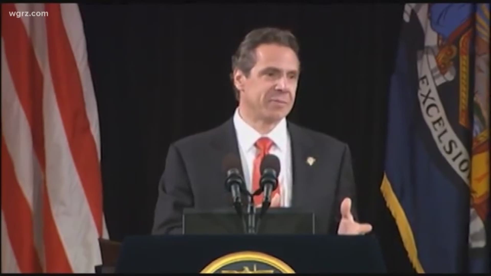 Governor Cuomo defending himself after a joke he made yesterday.