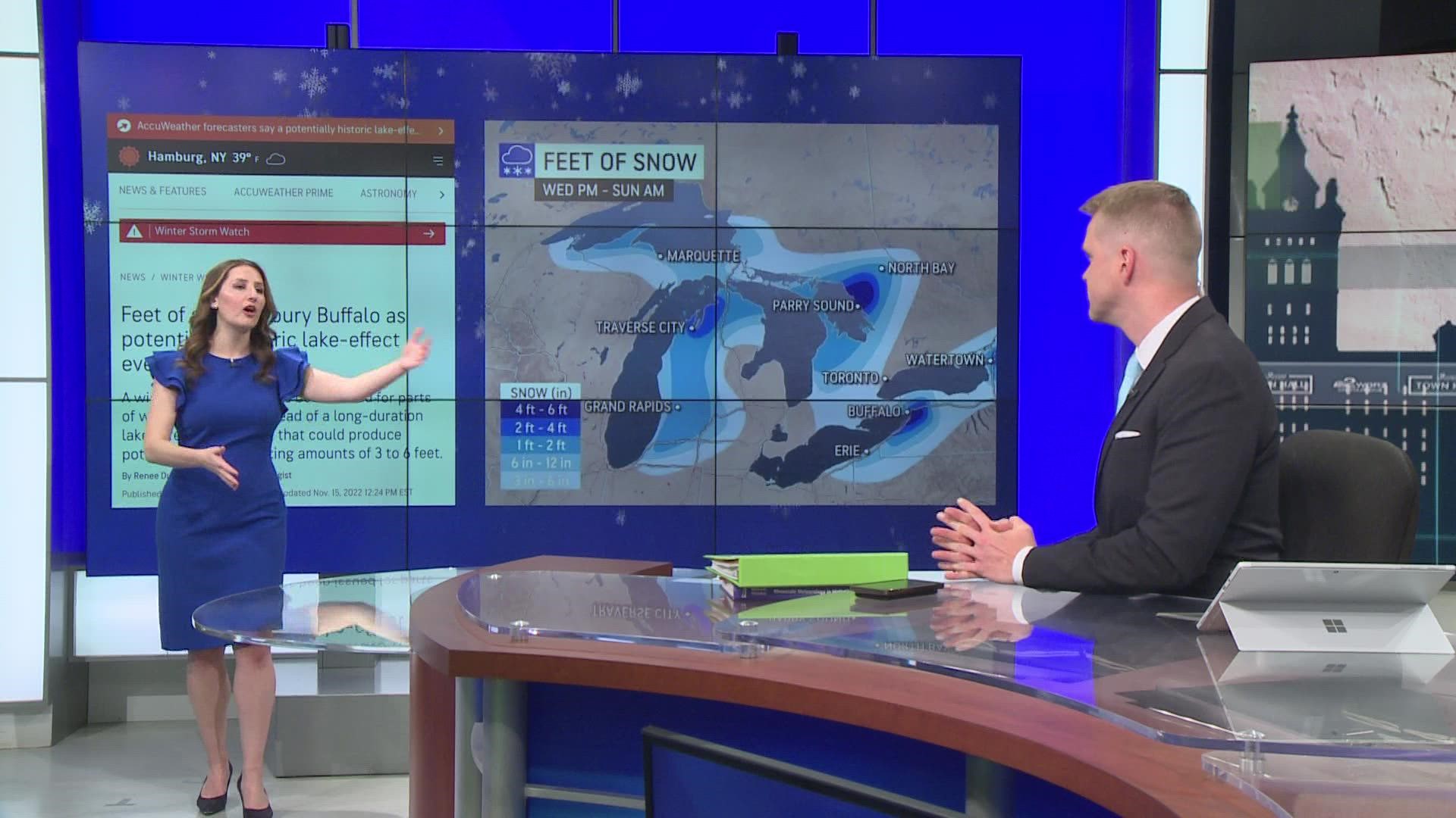 Storm Team 2's Elyse Smith answers viewer questions about the coming lake effect snow.