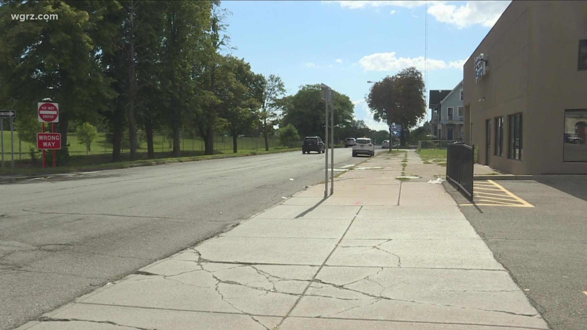 Officers say a man and a woman arrived at buffalo general hospital around three this morning after being shot on Virginia Street by Busti Avenue.