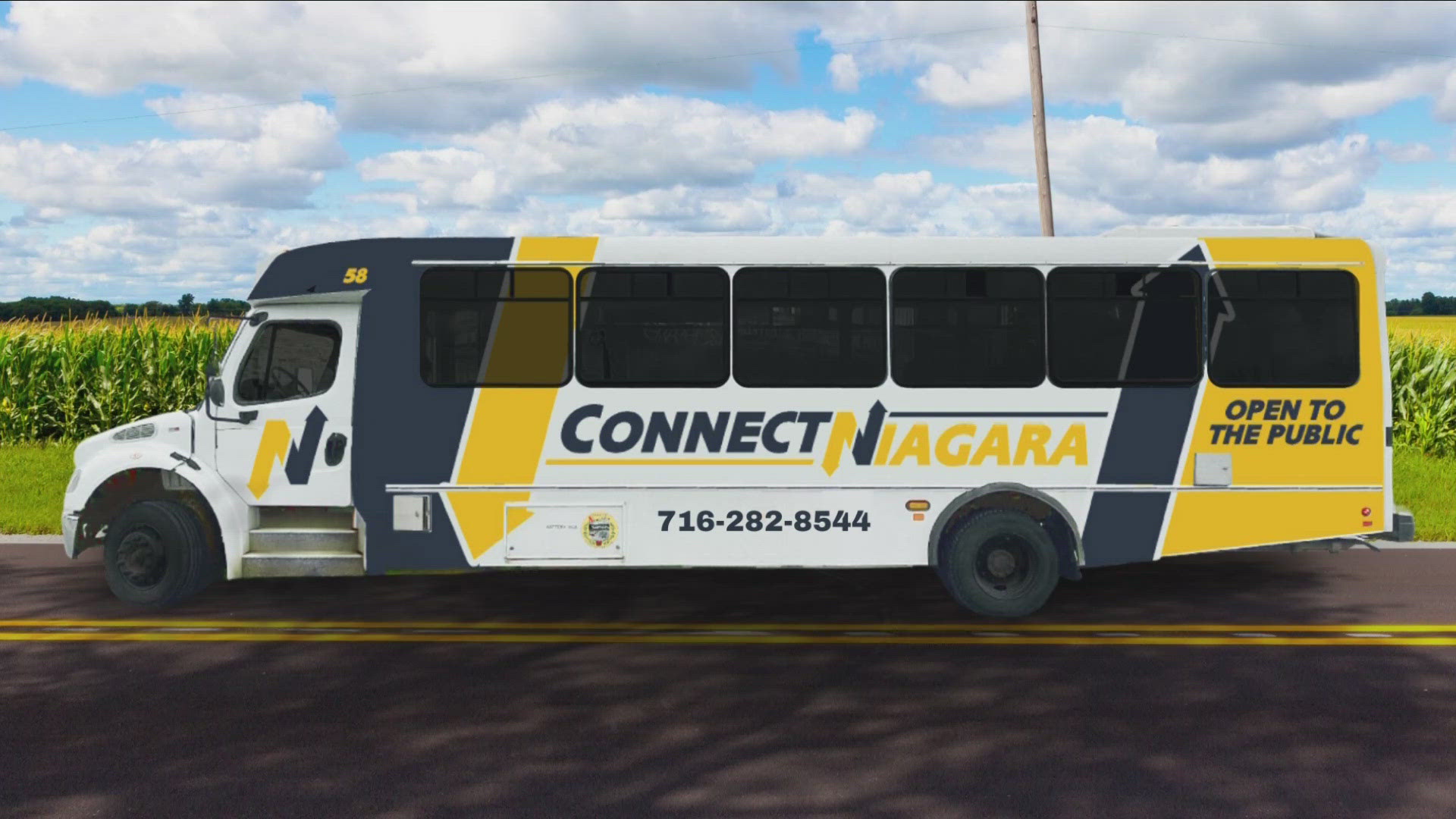 To Niagara County now, and Connect Niagara wants to give you a ride around town for free.
The bus service is waiving fees next week.