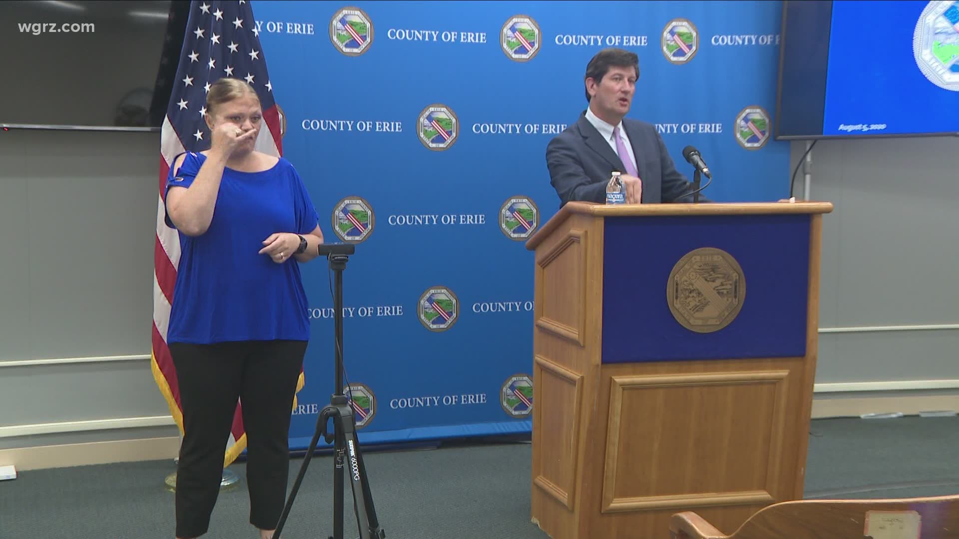 Erie County Executive Mark Poloncarz says he plans to push for letting bowling facilities to reopen.