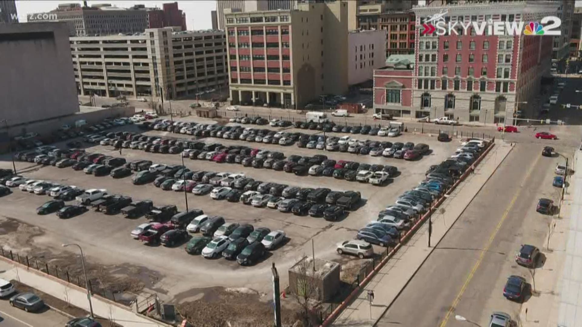 that's going to add a market and apartments to what's now a parking lot.