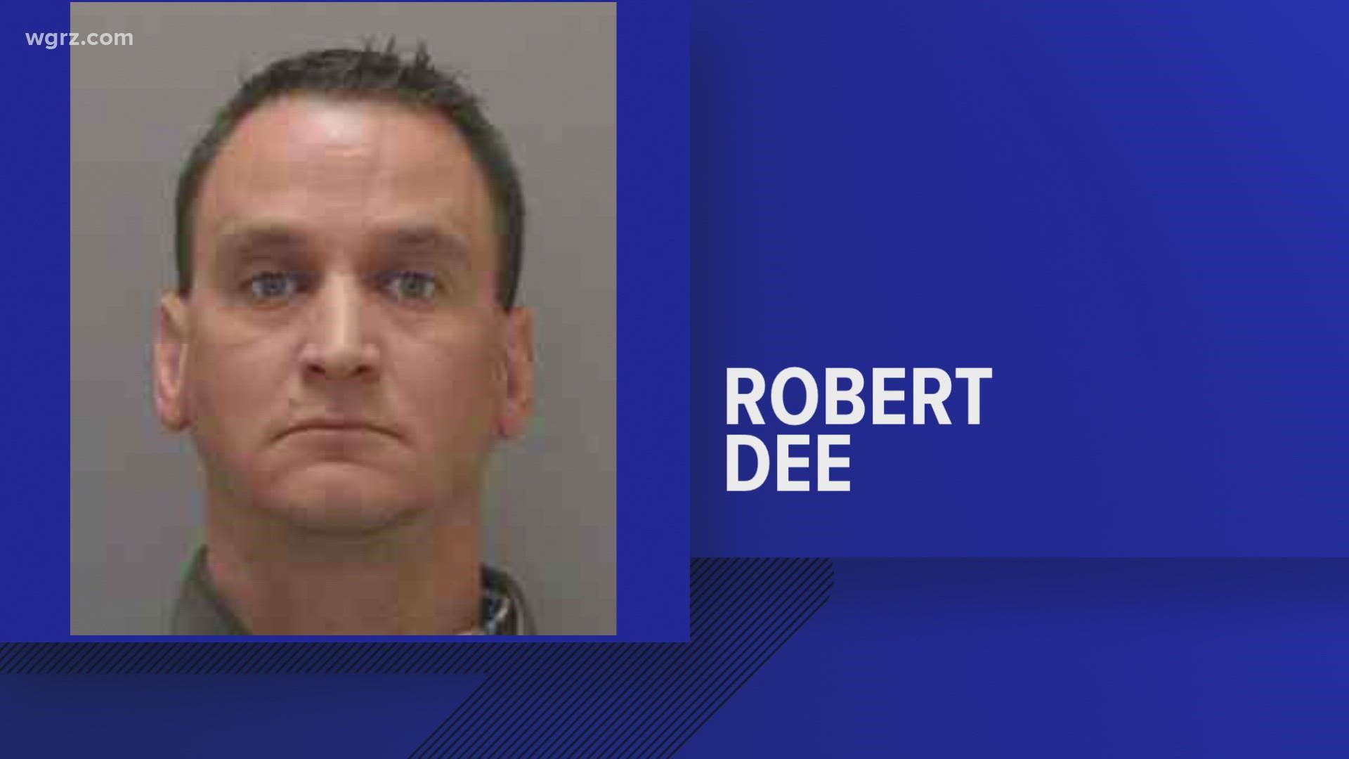 41-year-old Robert Dee of Eden had been on unpaid leave since that indictment. And he also faces domestic violence-related charges from alleged off-duty incidents as