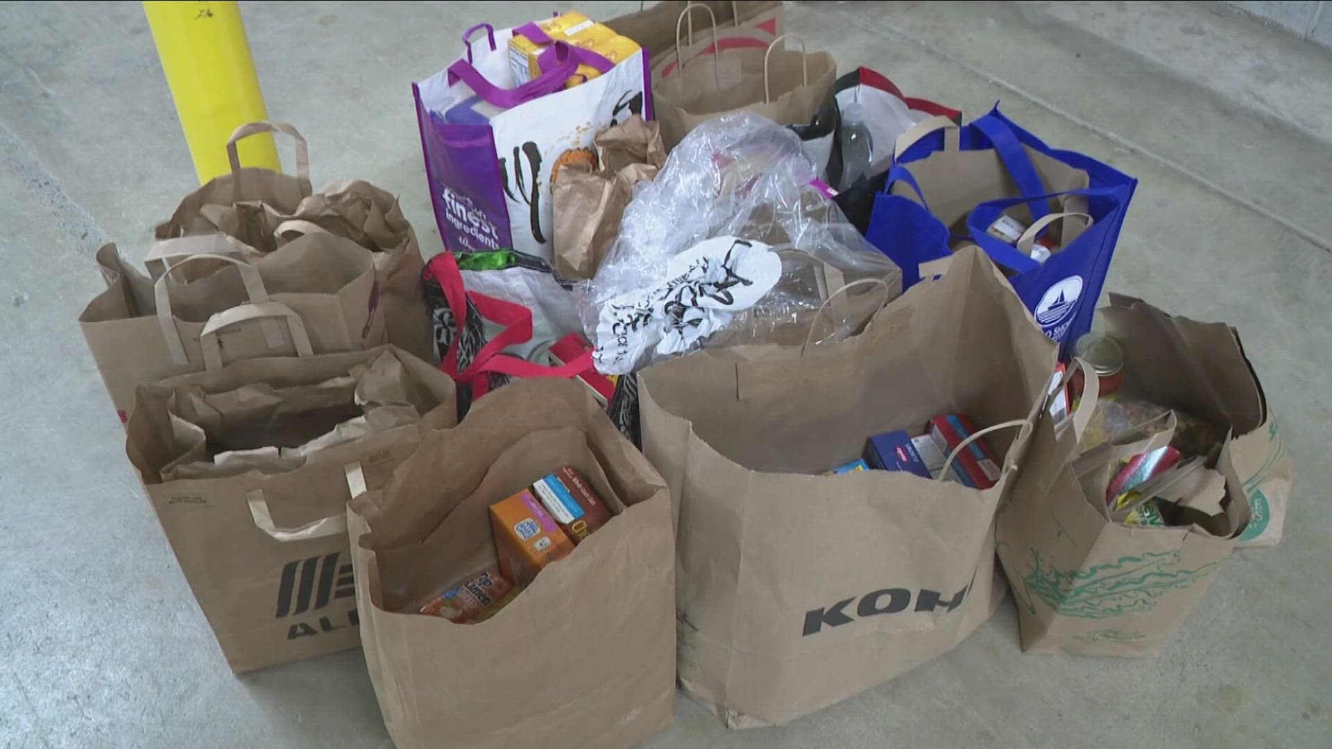 Grocery program plan for families in need this winter.