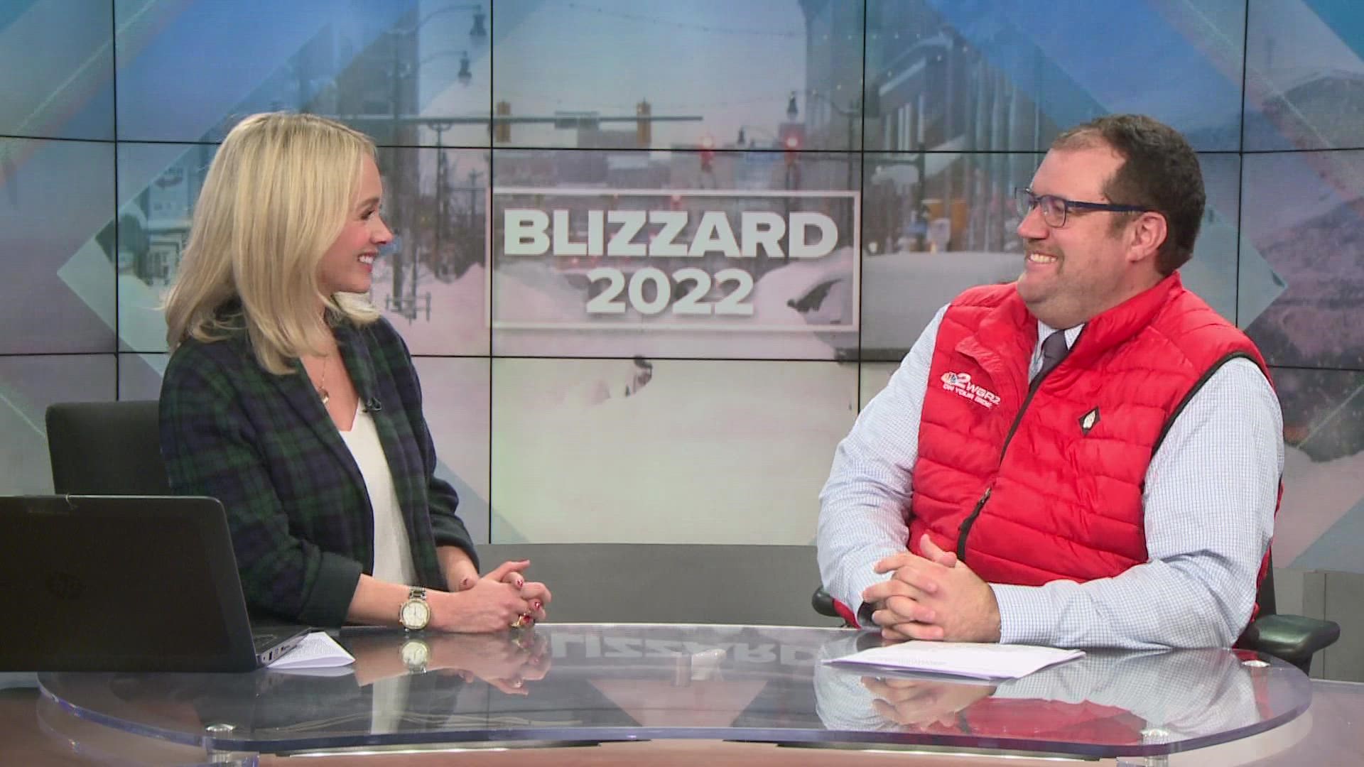 2 On Your Side's Nate Benson joined the Town Hall to discuss working through blizzard, from home.