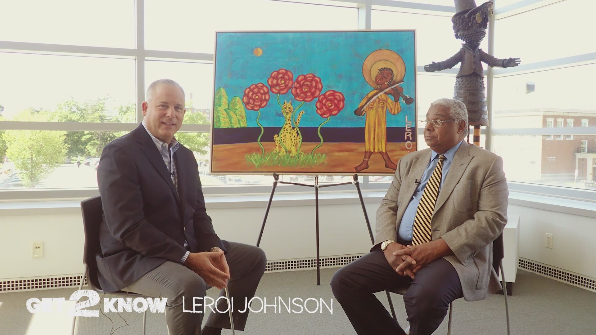 Scott Levin introduces you to Buffalo icon LeRoi Johnson. Manager to  his brother, the late Rick James, lawyer and world renowned artist. Get 2 Know this fascinating