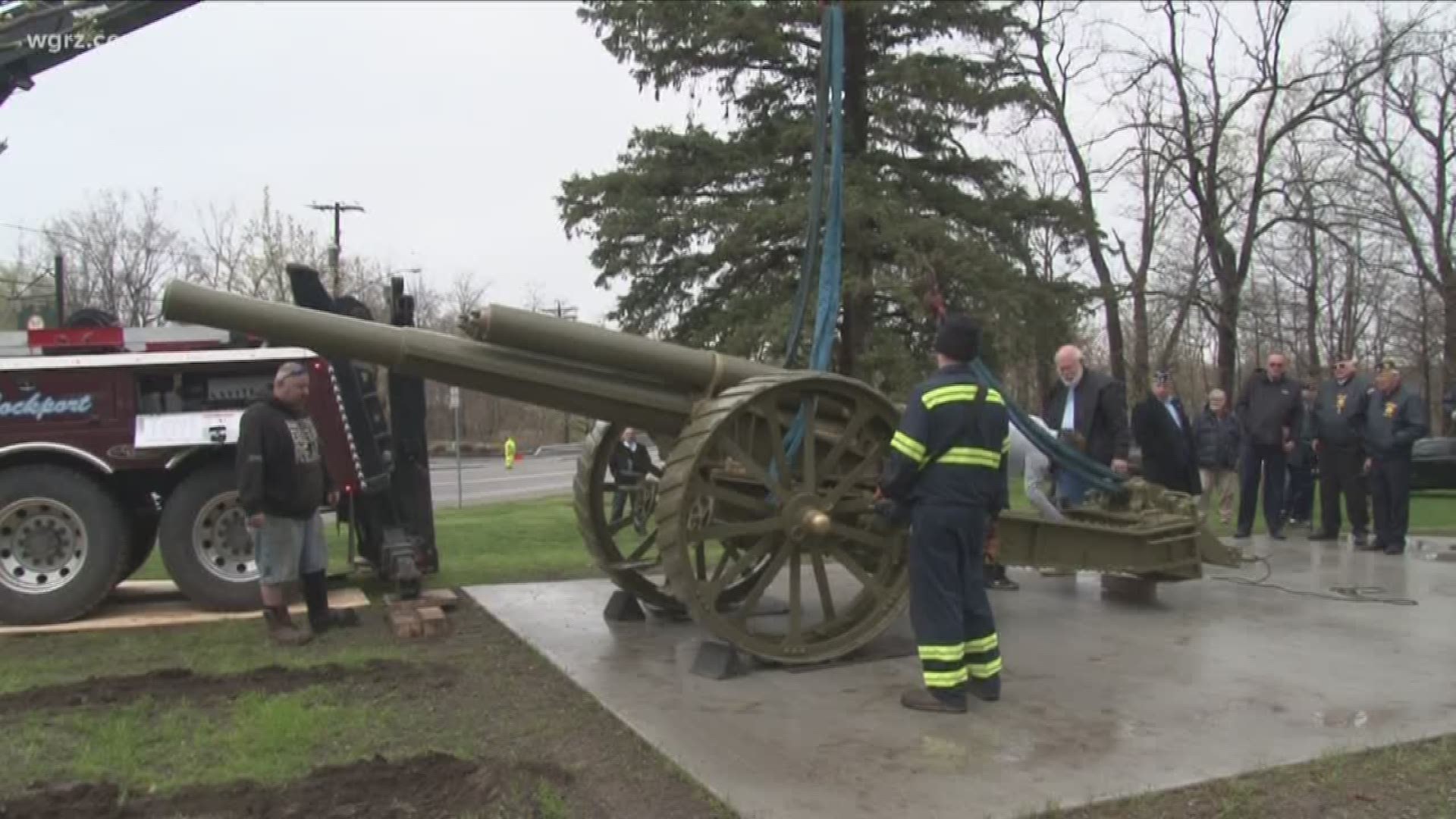 WWI artillery returns to Medina