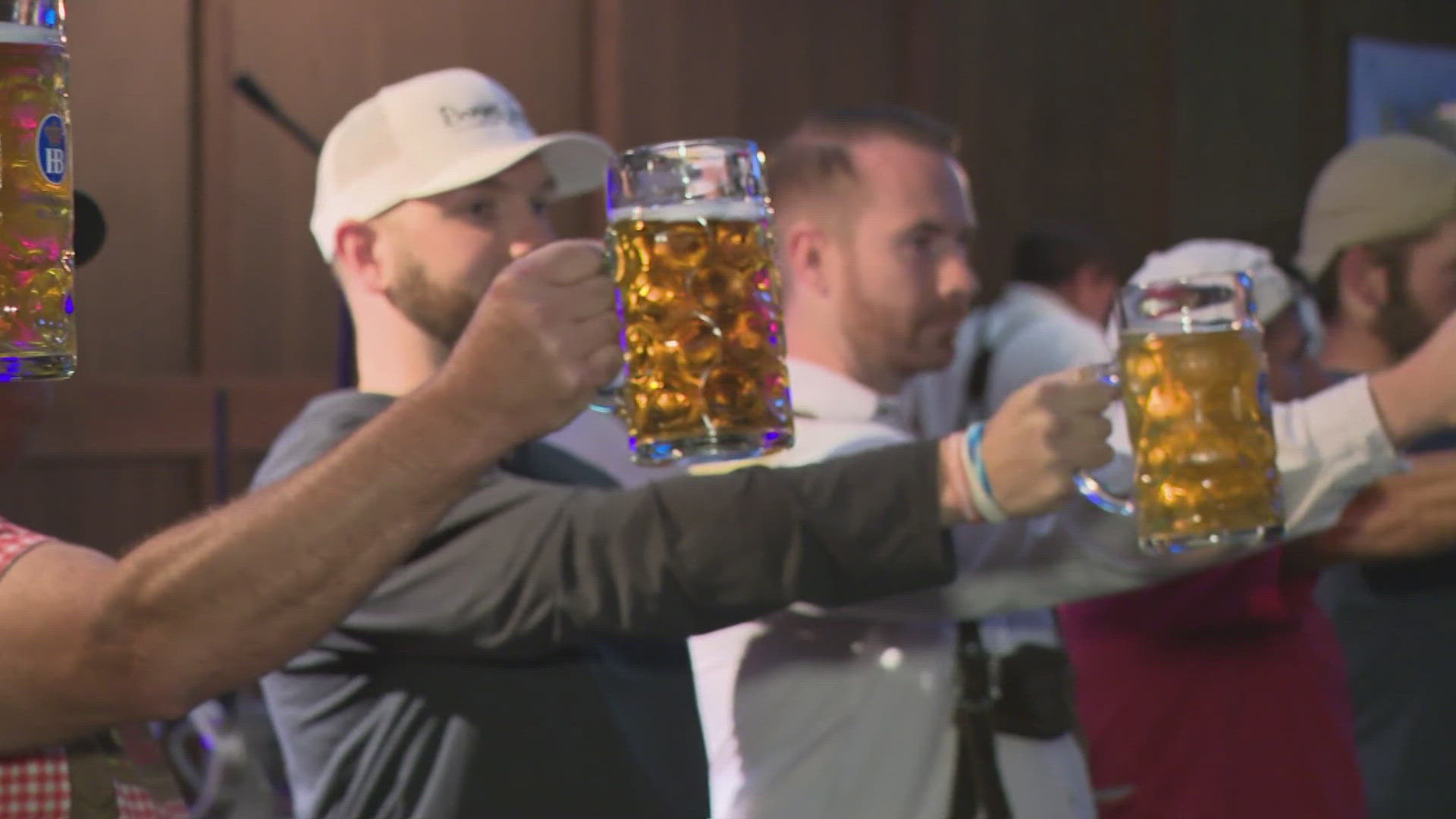 Hofbräuhaus kicks off its annual Oktoberfest celebration on September 12th. 