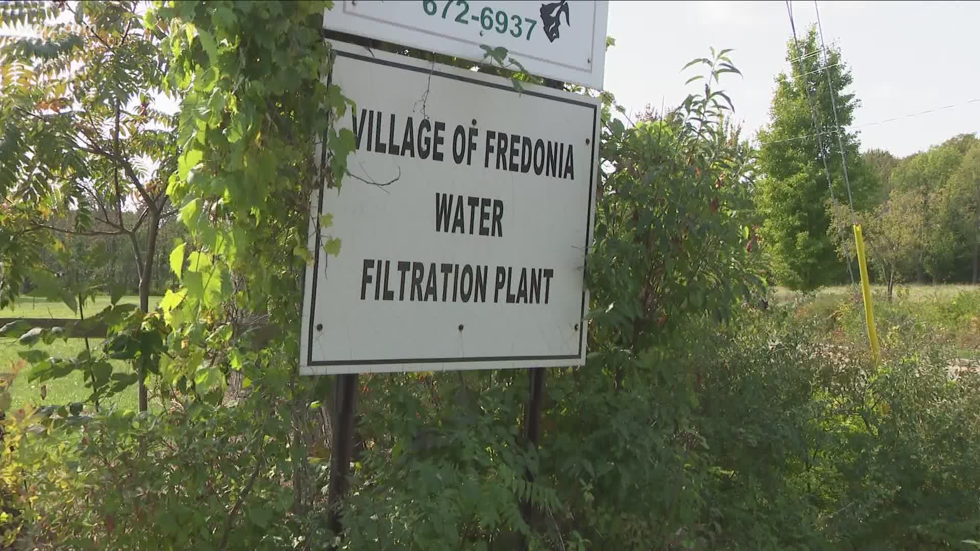 The last few weeks, people living in Fredonia have had to boil their water before drinking it because the village found it was a bit too cloudy for its standards.