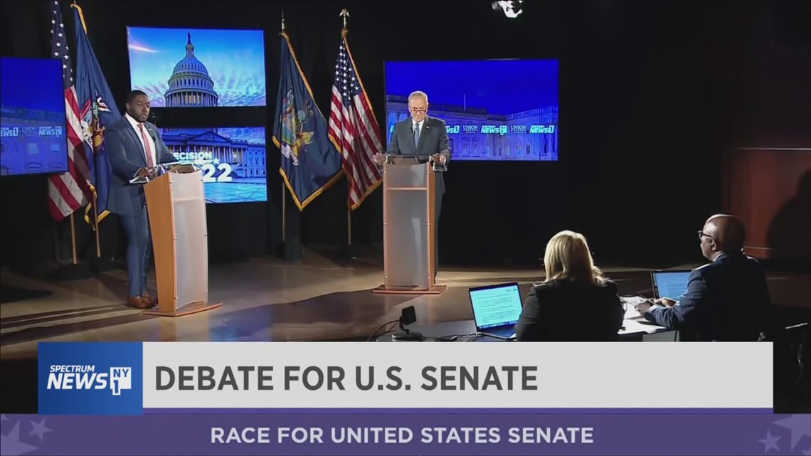 U.S. Senate Debate Schumer & Pinion