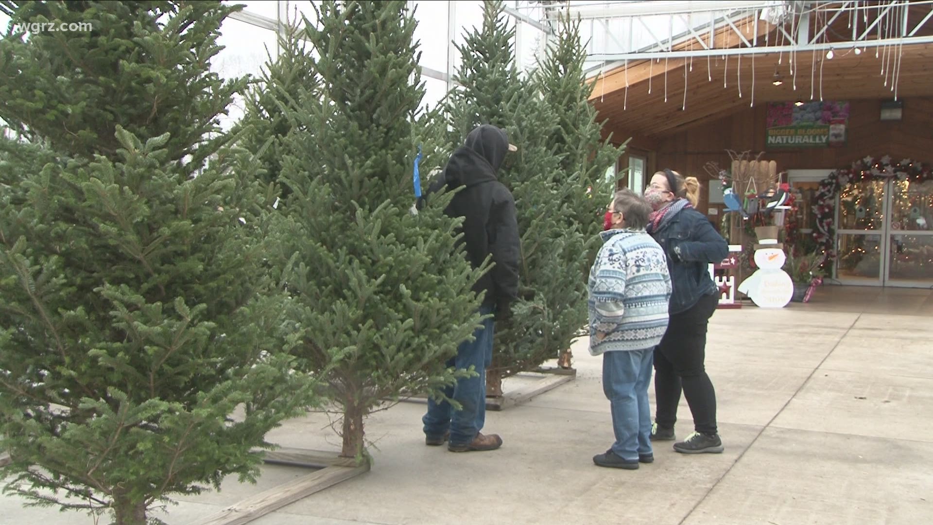 Adams Nursery & Garden Center provided free Christmas trees to frontline workers. One couple thought maybe it wasn't real, but it was a generous act indeed.