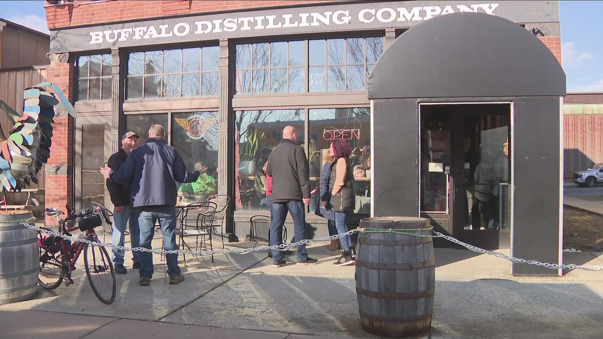 Buffalo's first Irish whiskey, made right at The Buffalo Distilling Company.