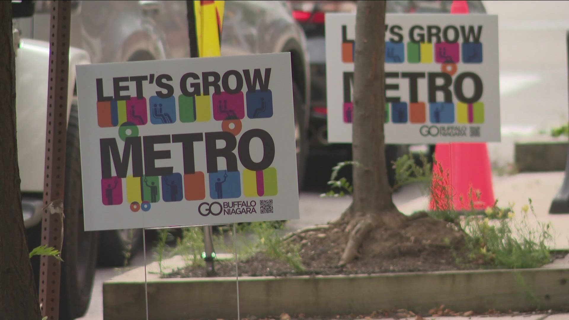 The group urges the public to support the expansion of the NFTA Metro.
