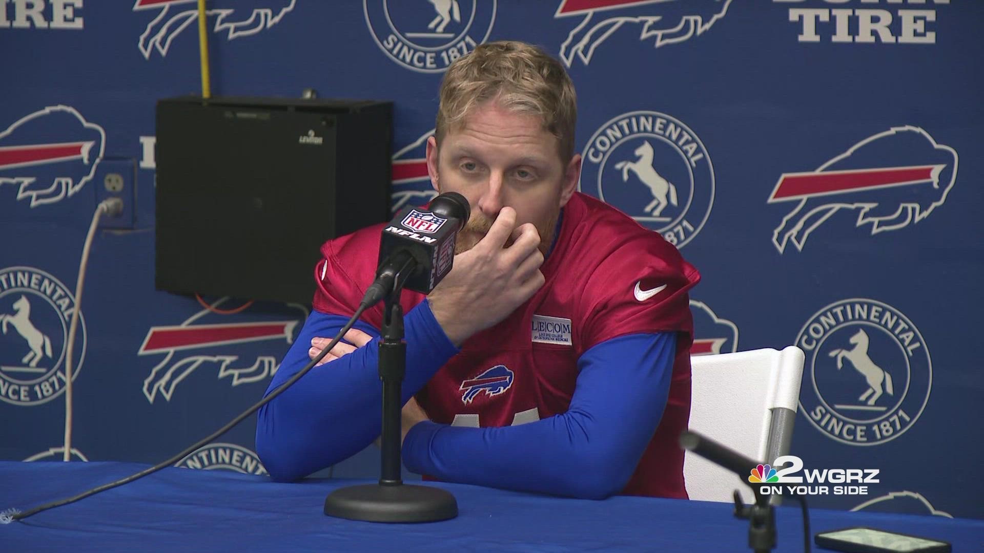 Bills receiver Cole Beasley talks about his return to Buffalo