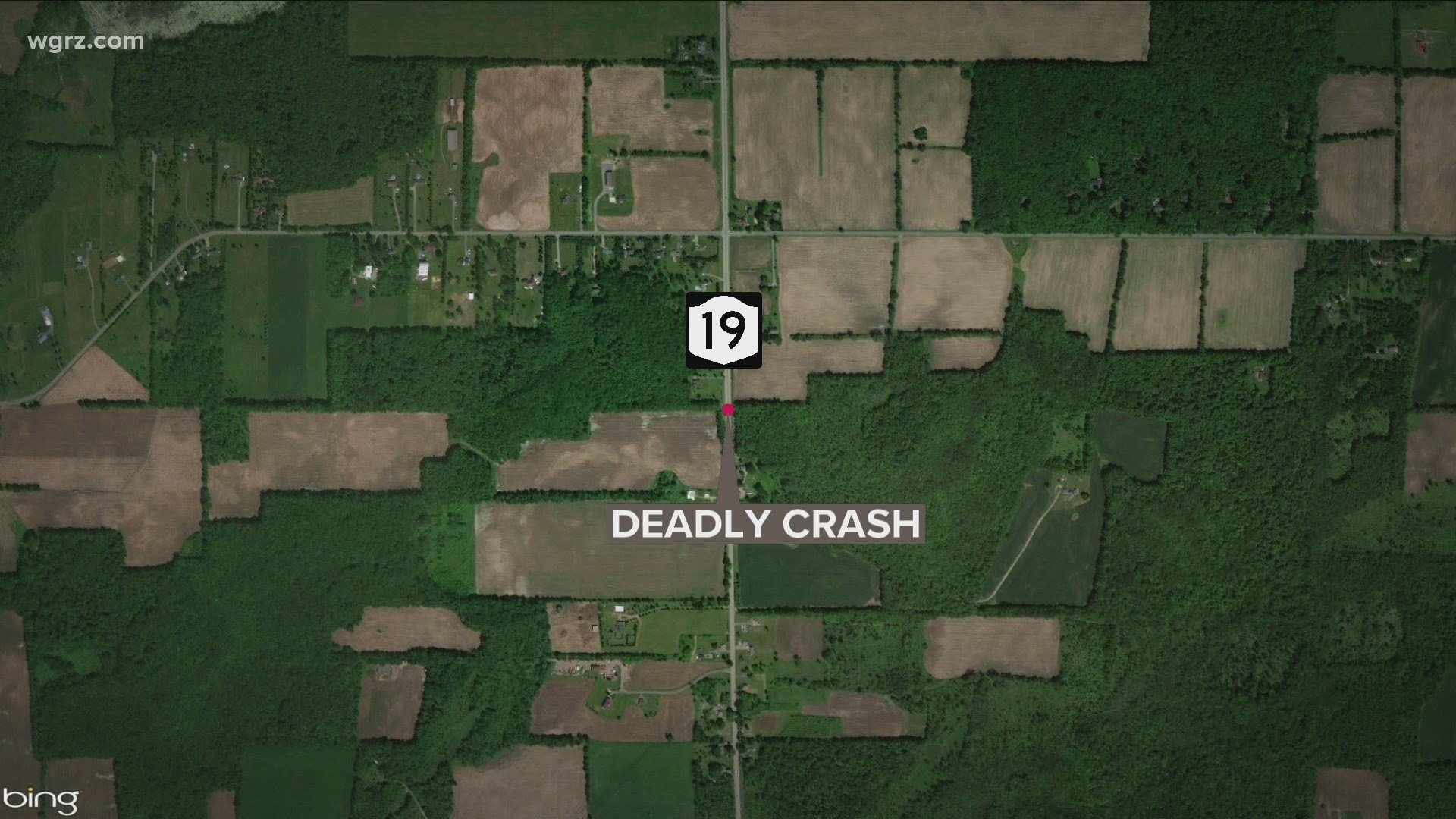 Genesee Co. Sheriff's Office said a 74-year-old woman died at the scene. An 82-year-old man taken to a Rochester hospital later succumbed to his injuries.