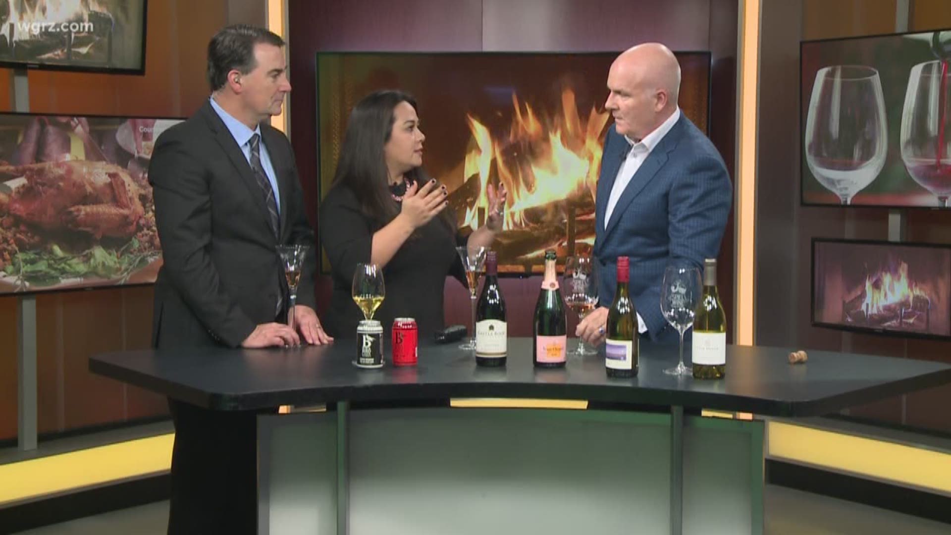 Kevin Lovullo from Spiel the Wine stopped by Daybreak to talk about wine pairings for your Thanksgiving dinner.