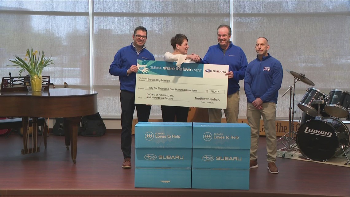 Buffalo City Mission receives $36K donation - Vimarsana News