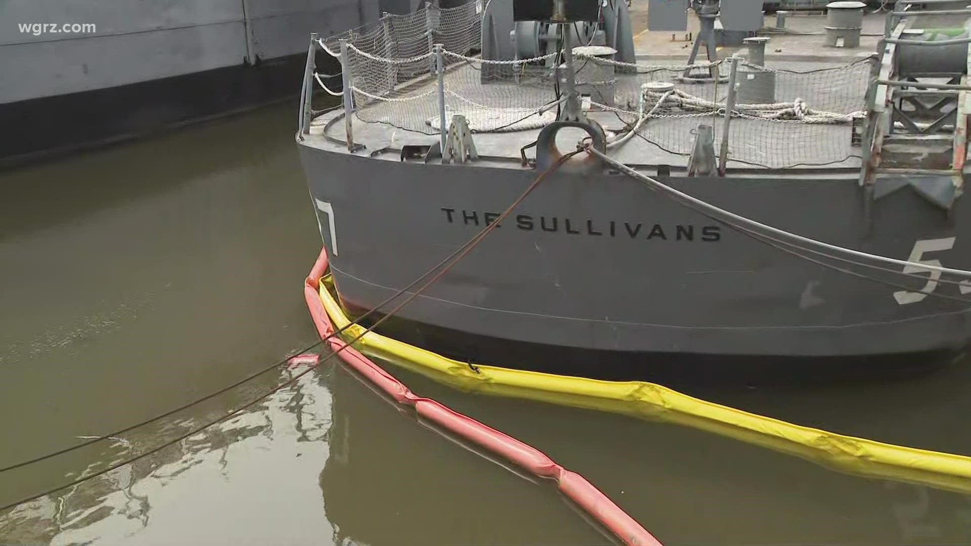 Time lapse video of The Sullivans repair progress