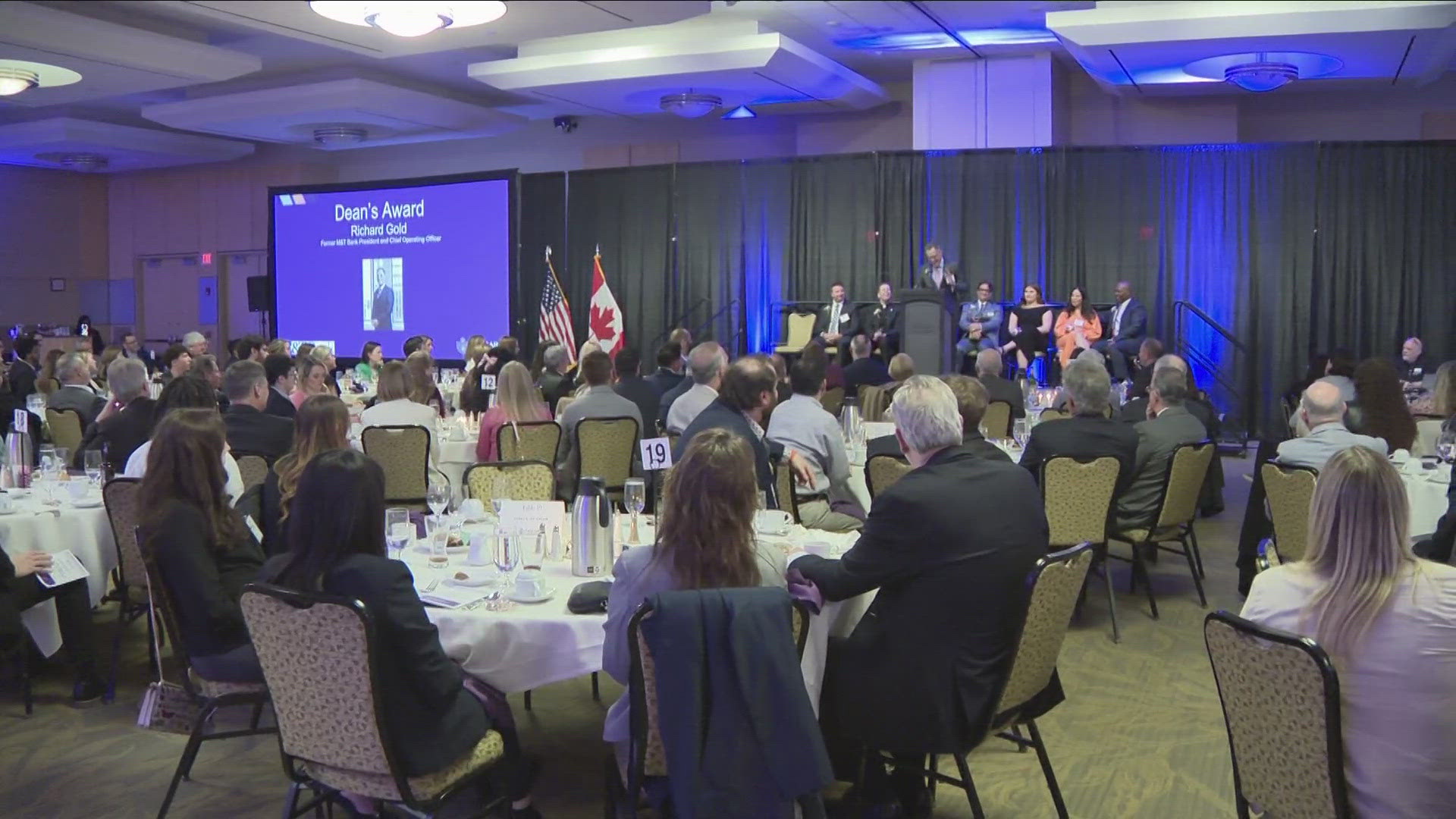 The annual Niagara University College of Business Administration Awards Dinner was held at the Niagara Falls Convention Center, Thursday evening.