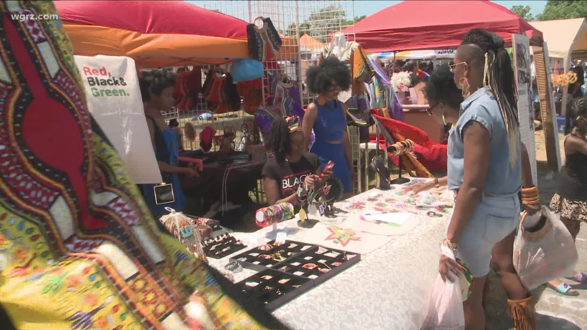 In two weeks the annual Juneteenth festival kicks off at MLK park. The celebration of this years festival will be dedicated to the victims of the mass shooting.