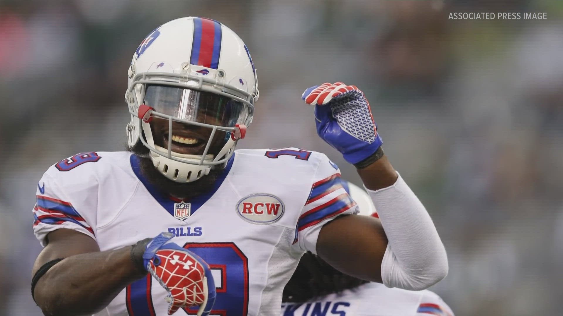 The former Bills and Bucs wide receiver suffered serious injuries in a construction accident.