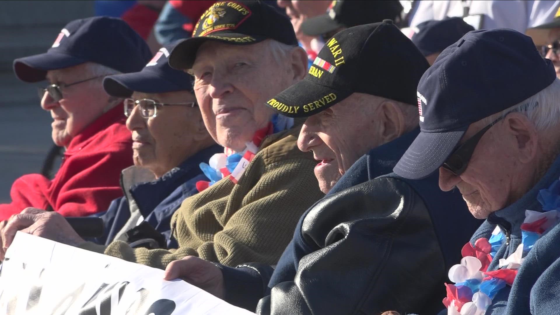 Local veterans were able to make the trip from Buffalo to Washington D.C. to see monuments dedicated to them.