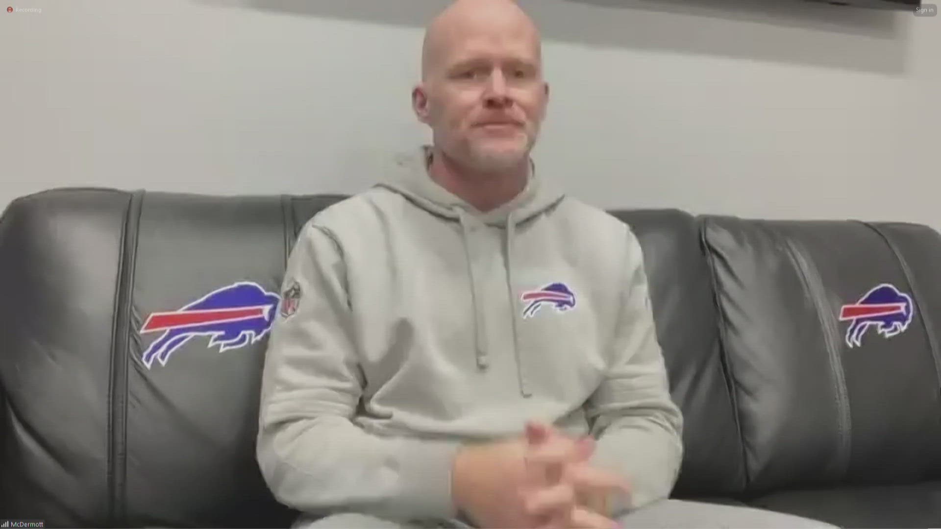 Buffalo Bills coaching staff speaks to media following win over cowboys