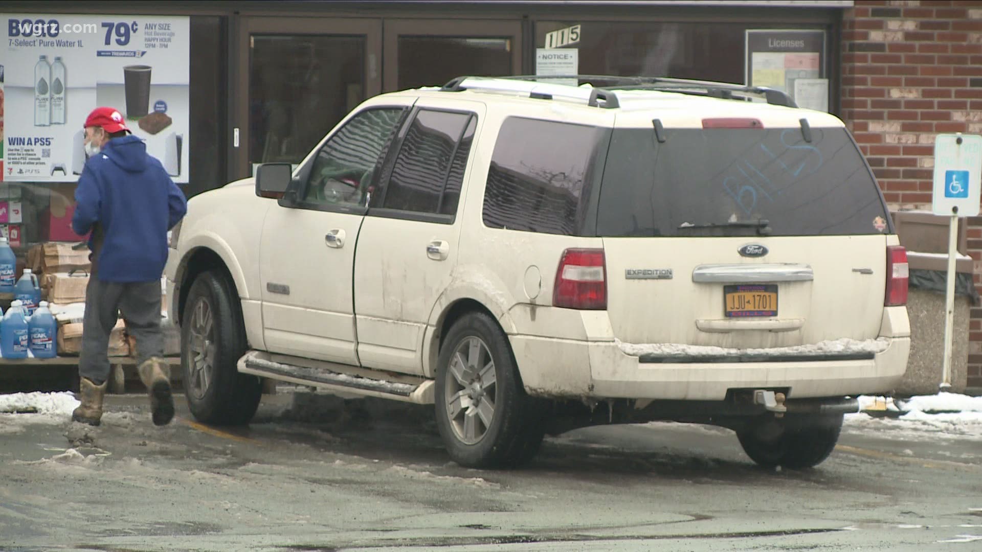 Seven cars on Tuesday were stolen in WNY as they were "warming up" with owners not present.