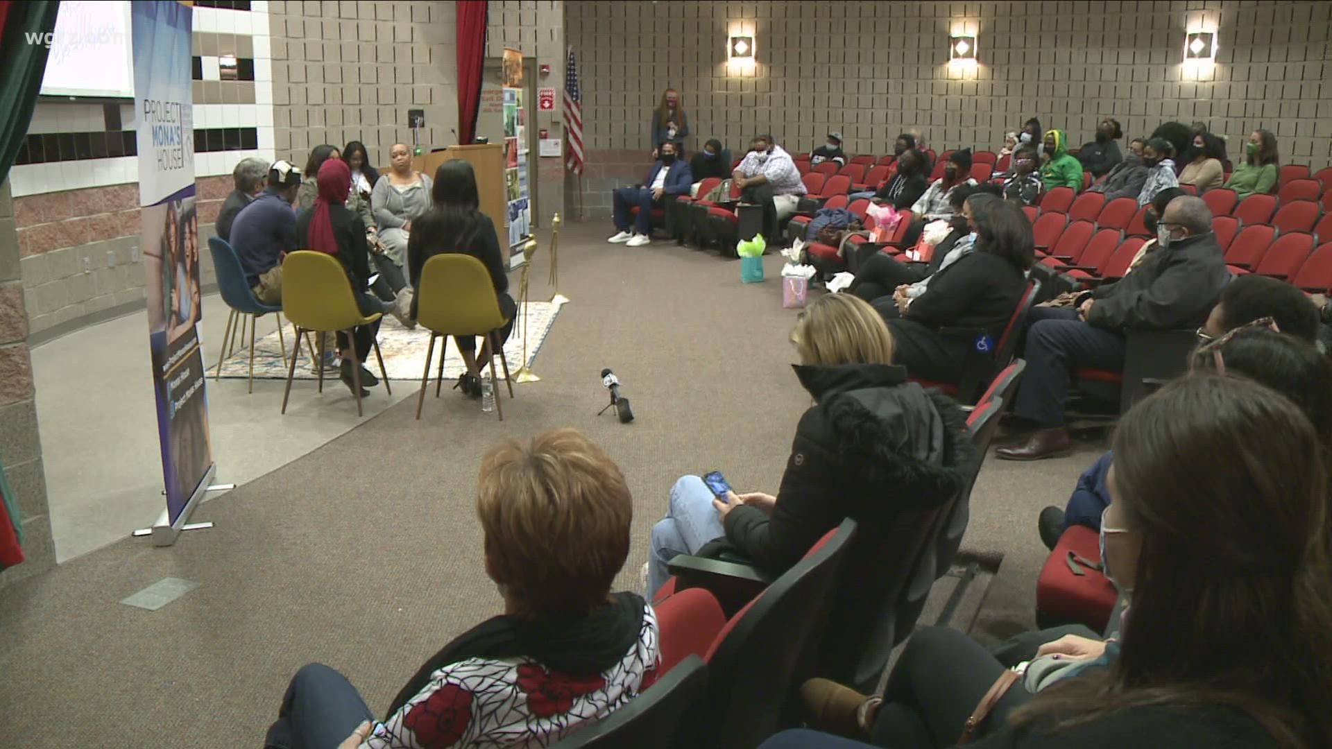 Young people and community activists discussed why children go missing in a town hall meeting today.