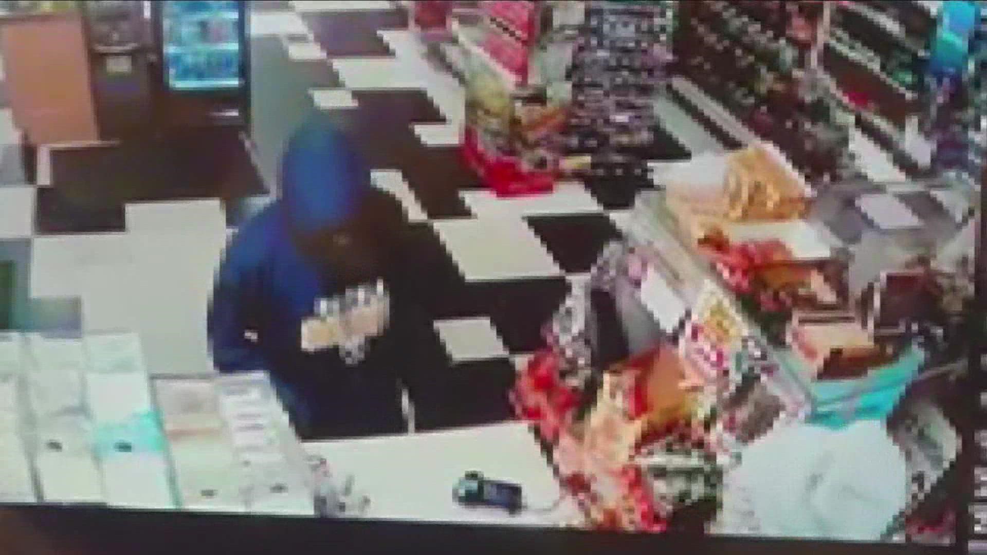 Attempted robbery at Allentown Eatz
