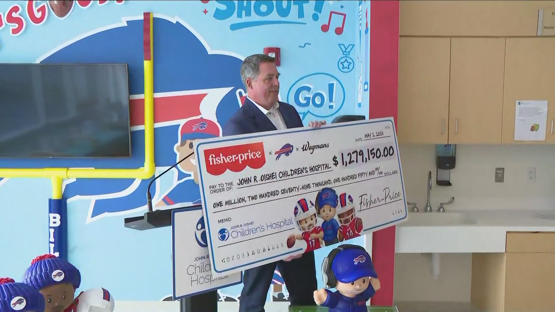 Bills 'Little People' sets raise $700,000 for Oishei's