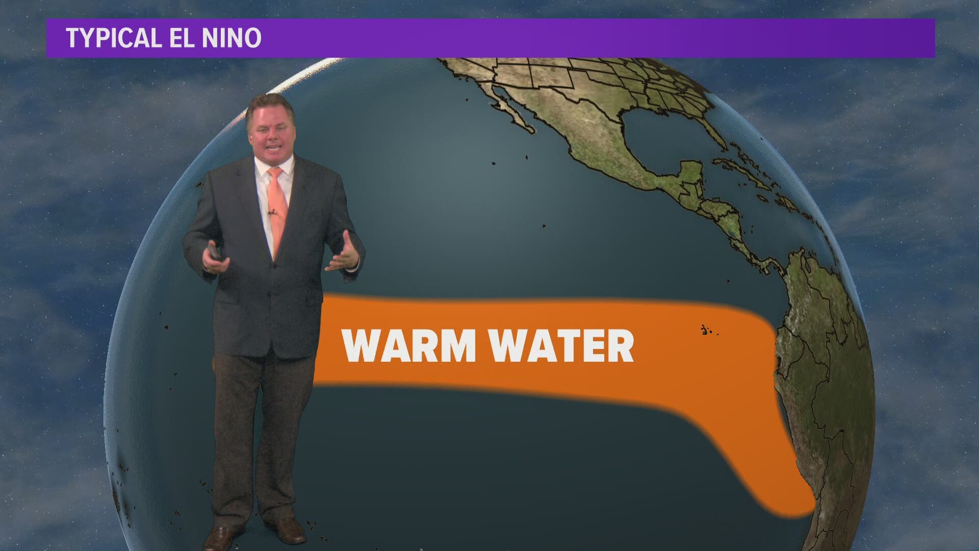 This year's El Niño could actually lead to a colder, more stormy season than usual for the Eastern U.S. Here is Patrick Hammer to further explains