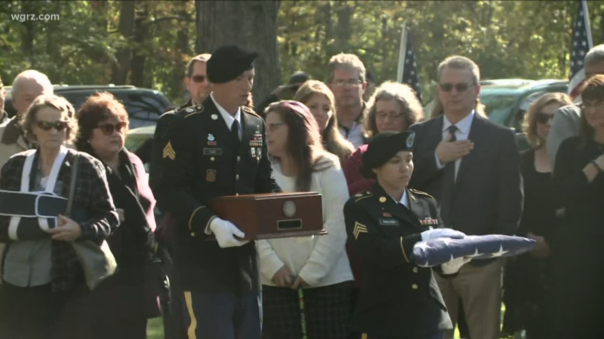 The remains of a Korean War soldier are now back home in Western New York.