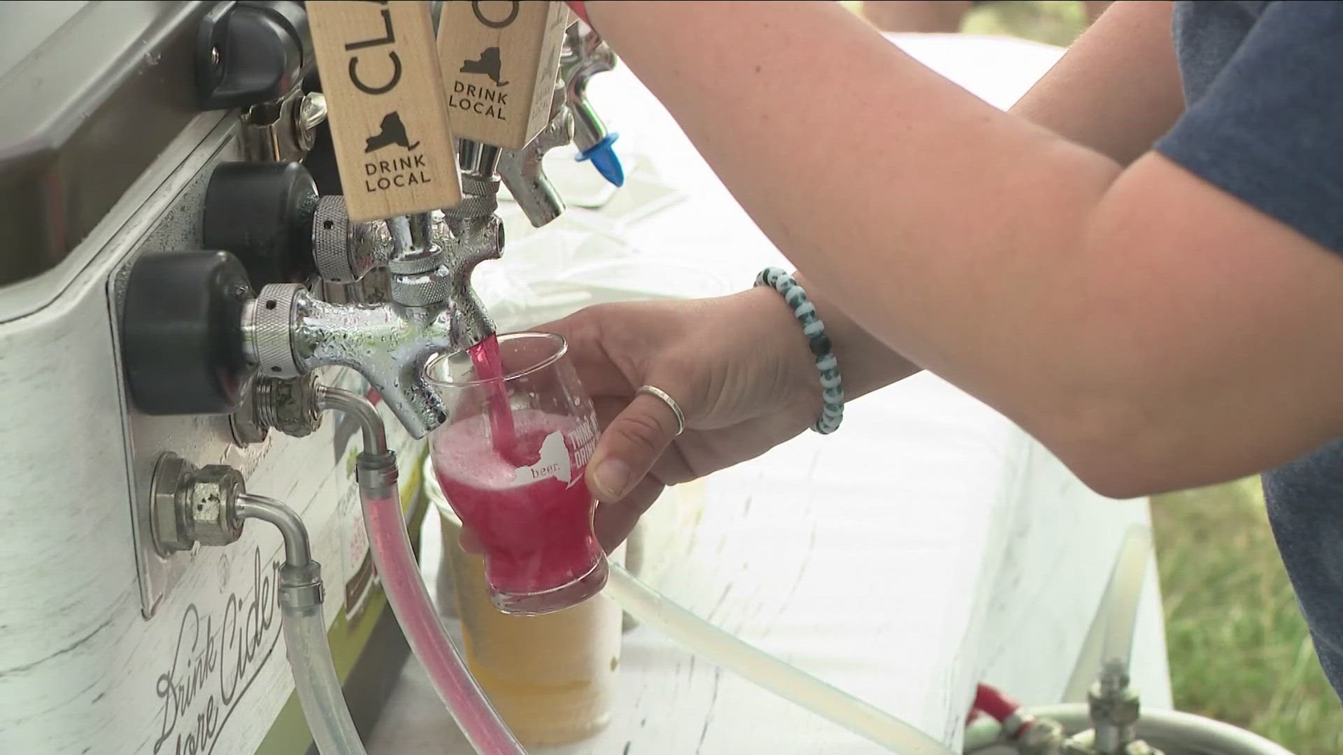 The event offered dozens of breweries and hundreds of beer enthusiasts. There was also live music, entertainment, and some of Buffalo's favorite food trucks.