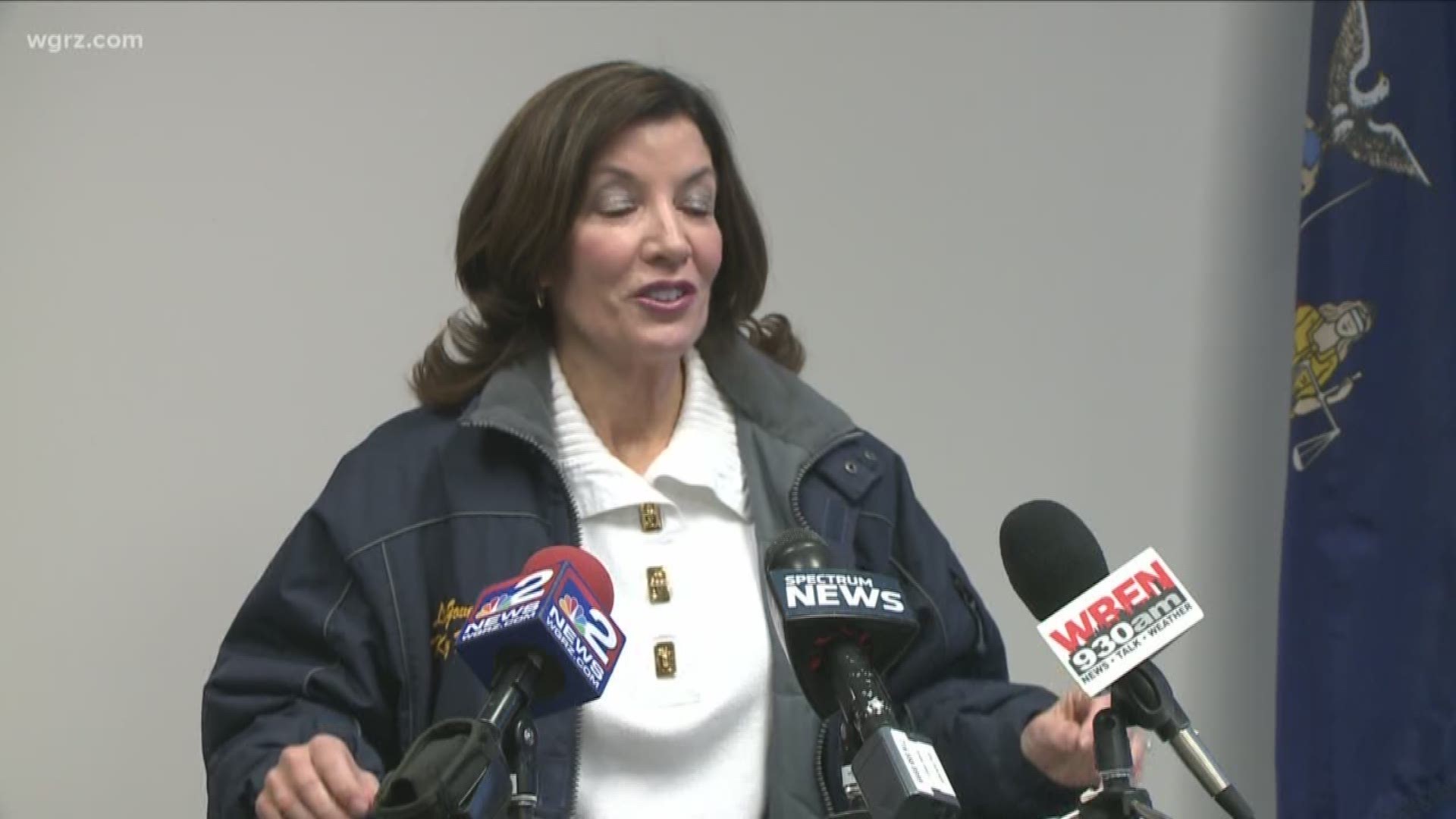 Lt Governor Hochul addresses her pay raise