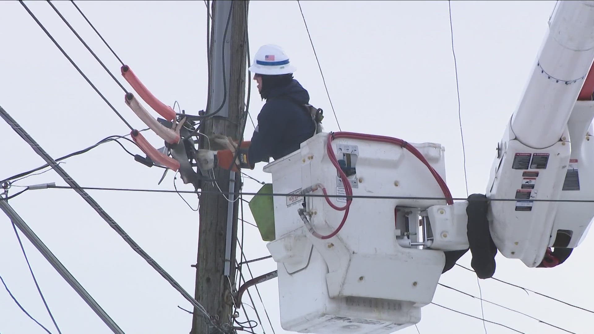 National Grid is asking you to call 911 if you see a power line down in your neighborhood