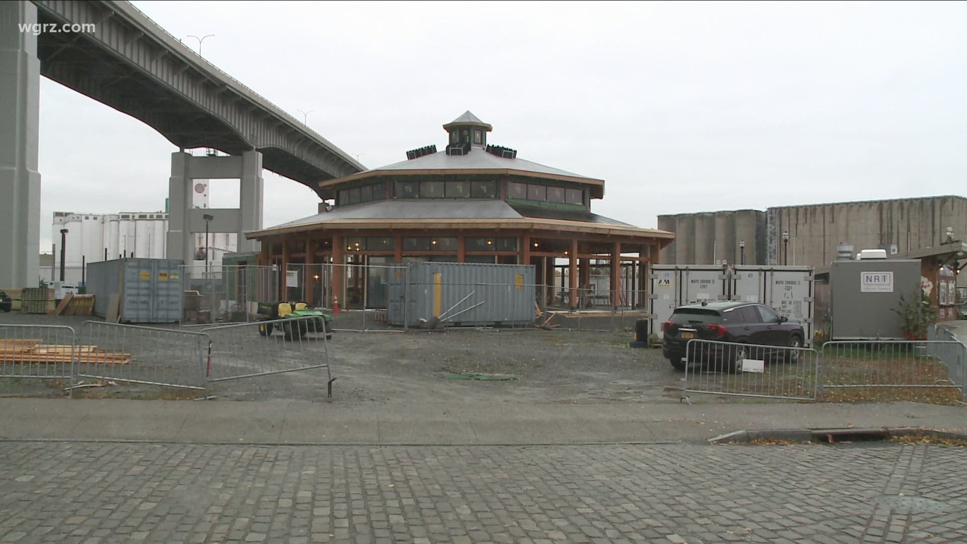 Canalside carousel getting a solar roof