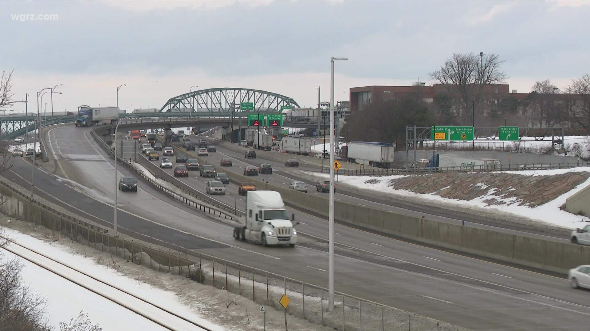 Congressman Brian Higgins once again shared his frustration about the testing requirements at the Canadian border Friday morning.