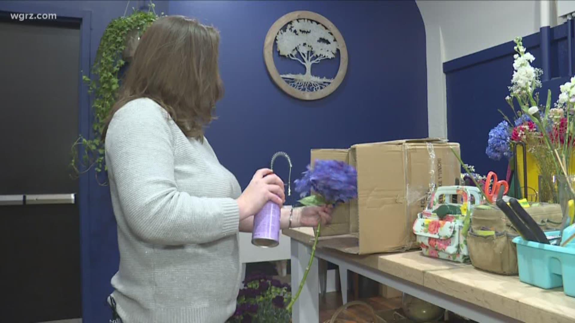 she moved her business into the Shea's Seneca building in south Buffalo.